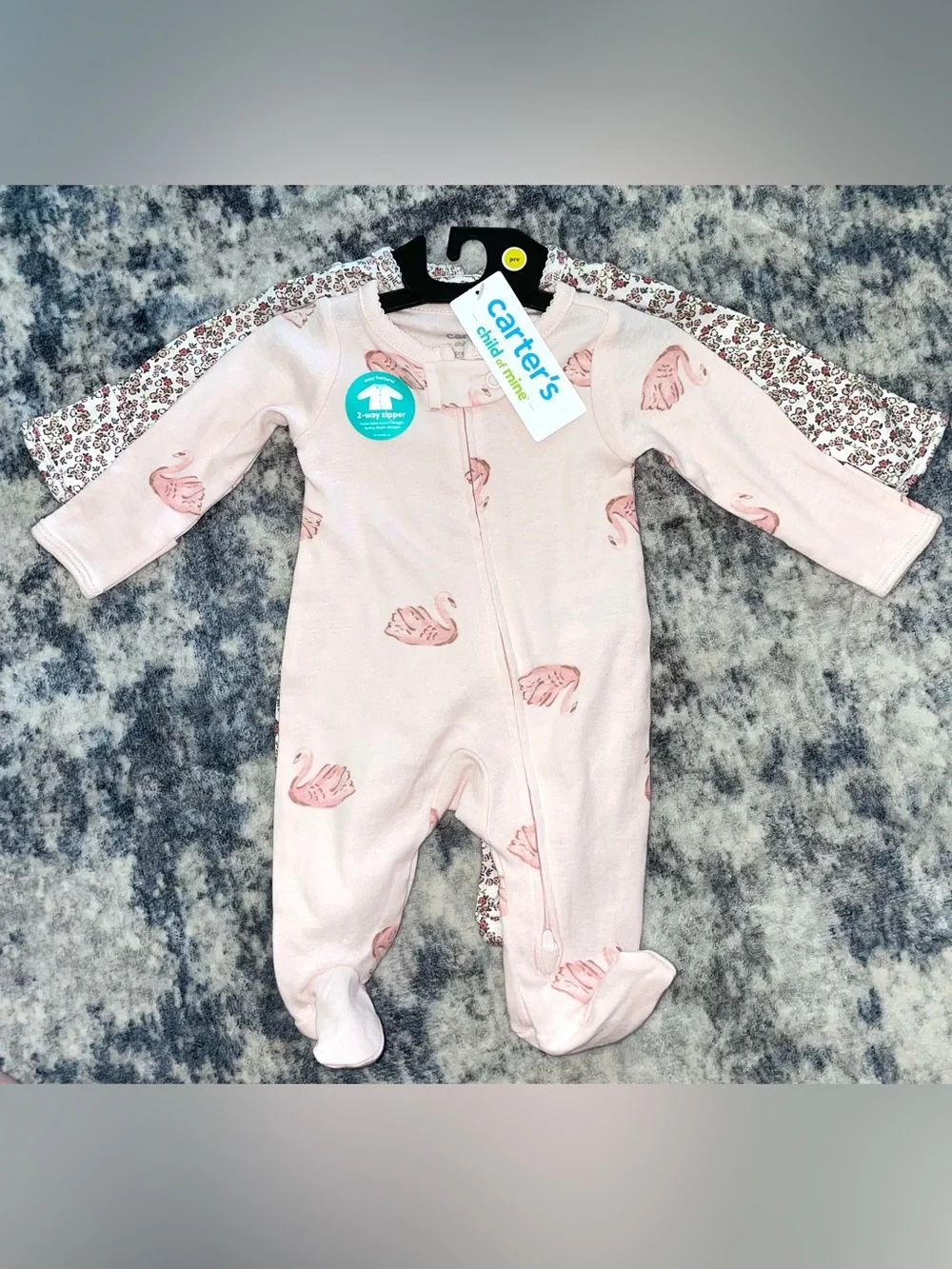 Carters footie onesies size preemie